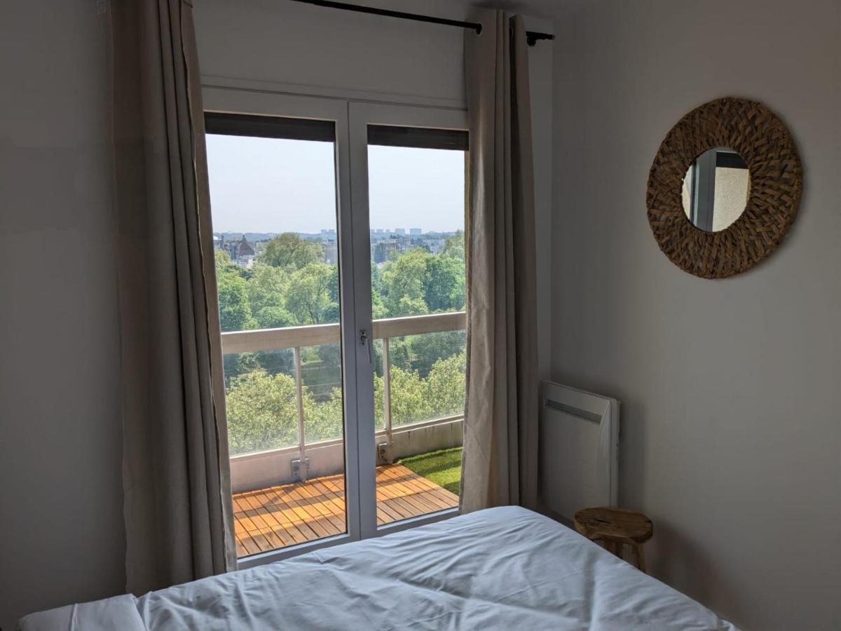 Puteaux- La Defense Arena Appartement Vue Tour Eiffel エクステリア 写真