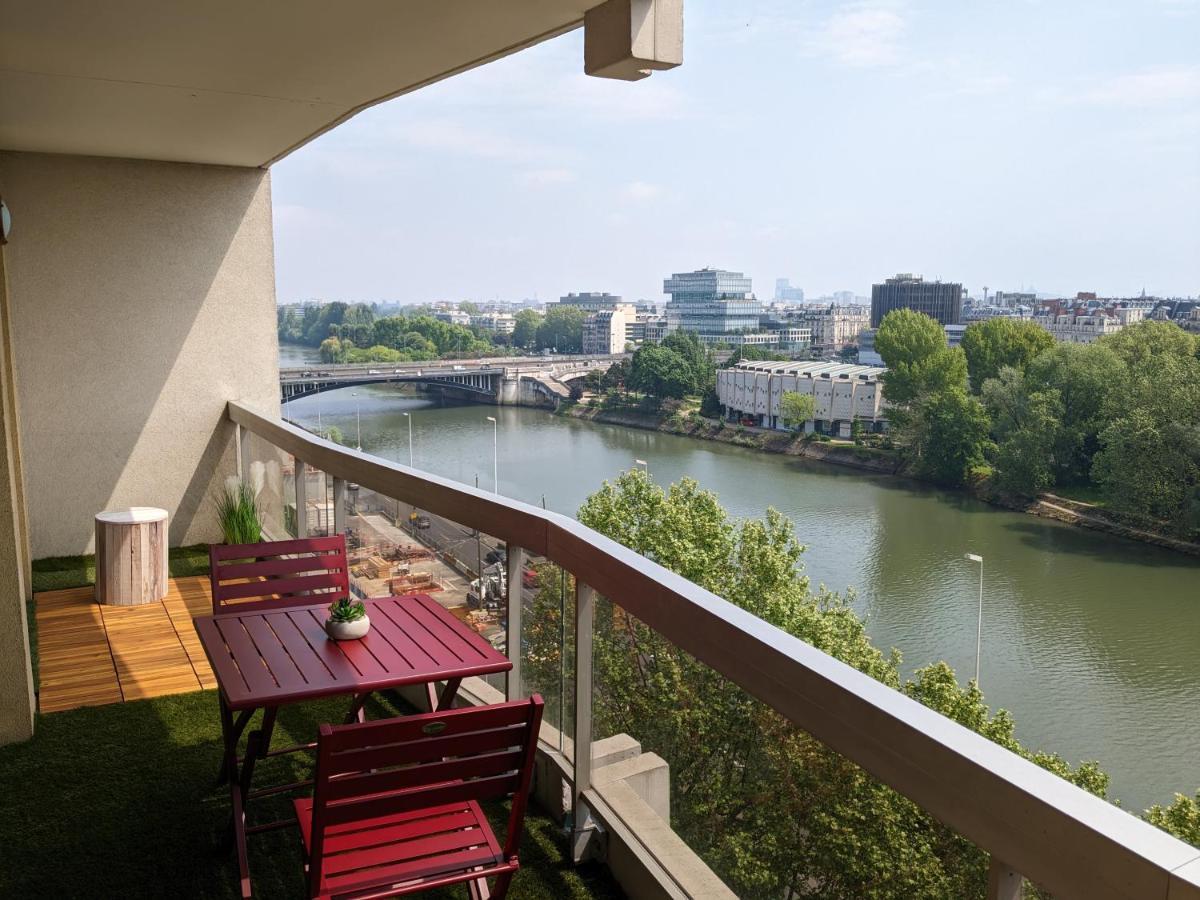 Puteaux- La Defense Arena Appartement Vue Tour Eiffel エクステリア 写真
